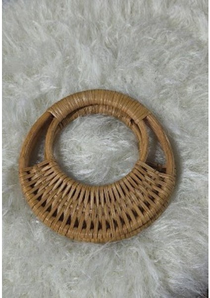 🌿 3 Çift Doğal Bambu & Hasır Çanta Kulpları - Dıy Projeleriniz Için Benzersiz Dokunuş! modelleri