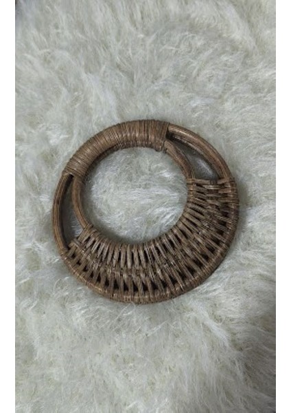 🌿 3 Çift Doğal Bambu & Hasır Çanta Kulpları - Dıy Projeleriniz Için Benzersiz Dokunuş! fırsatları