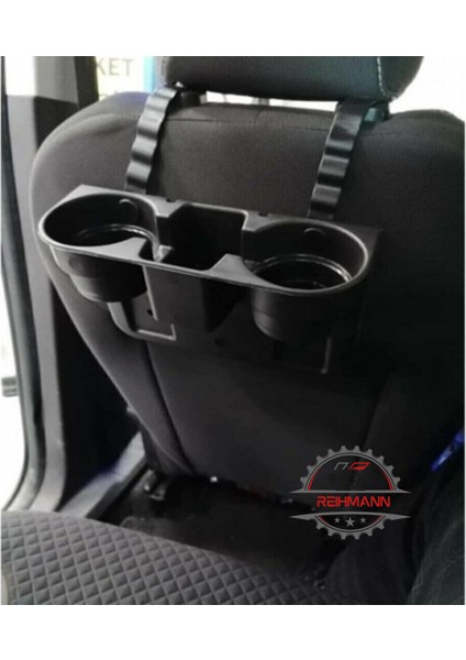 Ford Tourneo Custom 2020-2021-2022-2023-2024-2025 Araç Içi Koltuk Arası Bardak Tutucu & Başlık Askılı Bardaklık Organizer – Siyah, 26.5X8X9.5 cm – Pratik Eşya Düzenleyici fiyatları