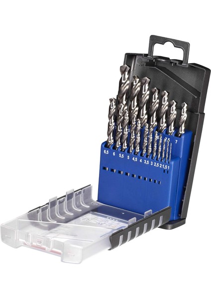 Metal Matkap Uç Seti 19 Parça 1-10 mm - 49205920