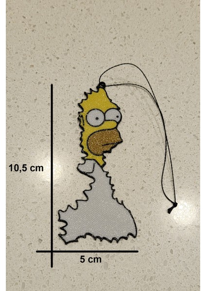 Renkli Karikatür Figür Siluet Yılbaşı Süsü, Ağaca Asılabilir Dekor