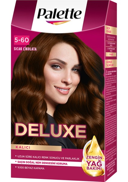 Deluxe Saç Boyası Sıcak Çikolata 5-60 115 ml