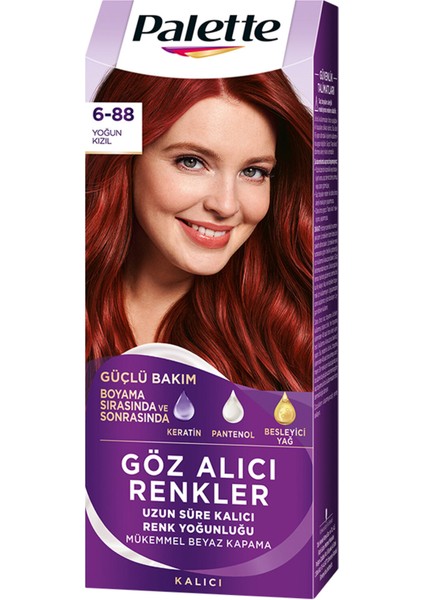 Icc 6-88 Yoğun Kızıl Saç Boyası 110 ml