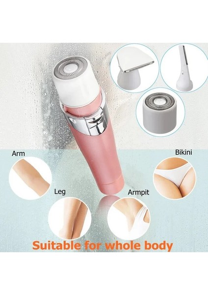 Tüm Cilt Tipleri Için 3 Başlıklı Refreshing Skin 3 In 1 Epilasyon Aleti Cilt Yenileme Cihazı modelleri