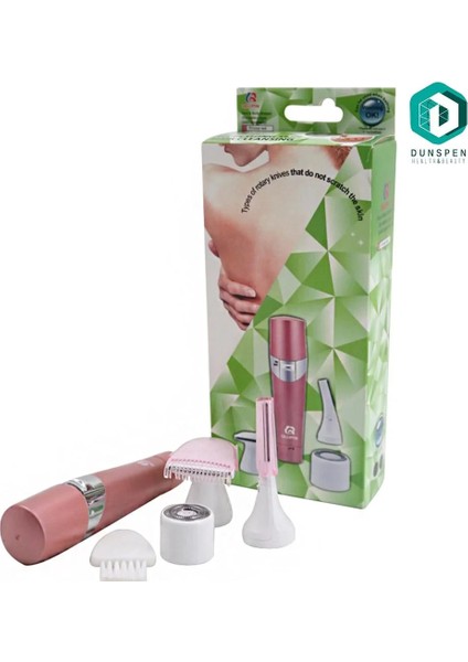 Tüm Cilt Tipleri Için 3 Başlıklı Refreshing Skin 3 In 1 Epilasyon Aleti Cilt Yenileme Cihazı indirimleri