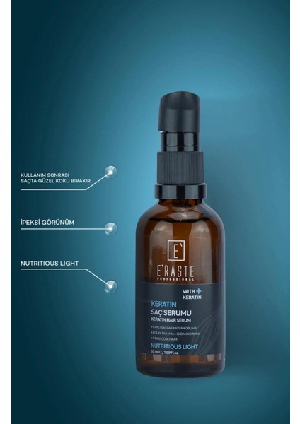Keratinli Saç Bakımı Için Serumu 50 ml