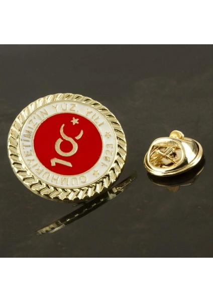 Cumhuriyetin 100. Yılına Özel Yaka Rozet fiyatları