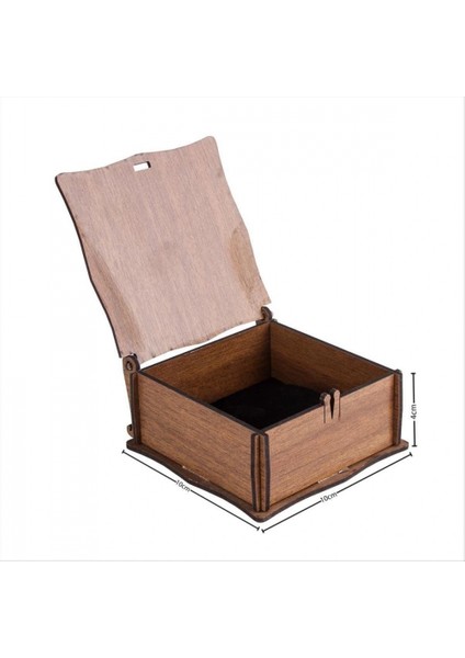 Ieg Ahşap Kelepçe Bileklik Kutusu