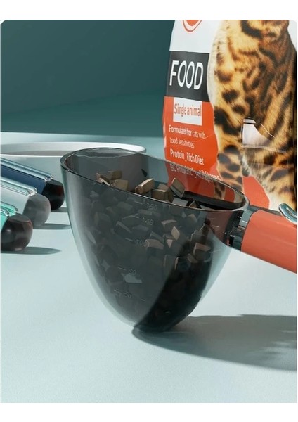 Klipsli Ölçekli Kedi Köpek Mama Küreği fırsatları