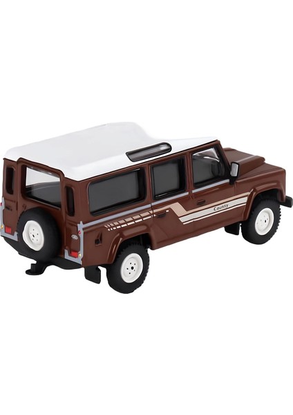 Mini Gt 1-64 Land Rover Defender 110 1985 County Station Wagon Russet Brown fırsatları