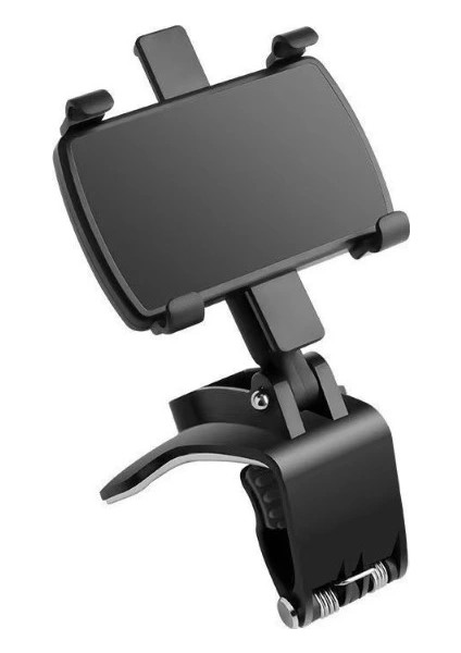 Araba Gösterge Üstüne Takılan 360 Oynar Başlıklı Telefon Tutucu