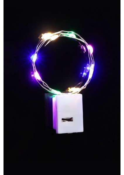 Büro Ev Ofis Dekoru Için 2mt Pilli Rgb Peri LED Işık fiyatları