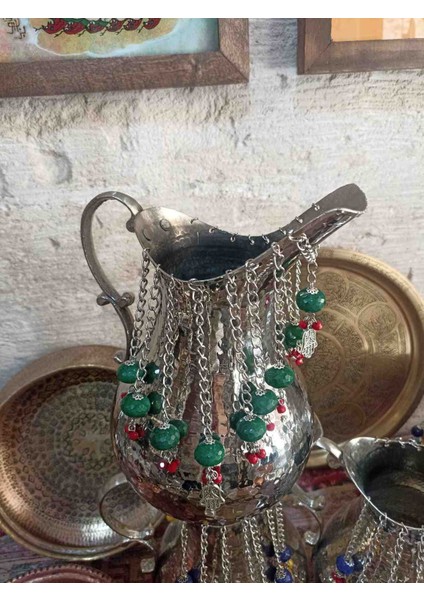 Bakır Boncuklu Otantik Sürahi fiyatları