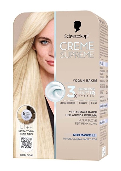 Supreme Ultra Yoğun Saç Açıcı L1++ (2 Adet)