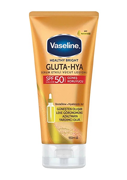 Glu-Hya Serum Etkili Vücut Losyonu Güneş Koruyucu 150 ml (4 Adet)