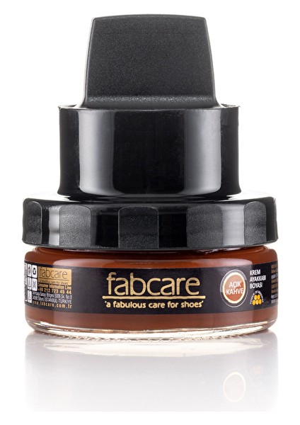 Fabcare Ayakkabı Boyası Krem Açık Kahve (3 Adet)