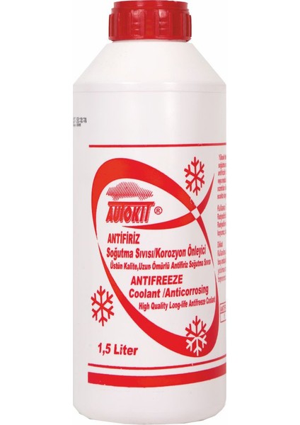 Kırmızı Antifreeze (Antifiriz) 1,5l FA1-240 (3 Adet) fiyatları