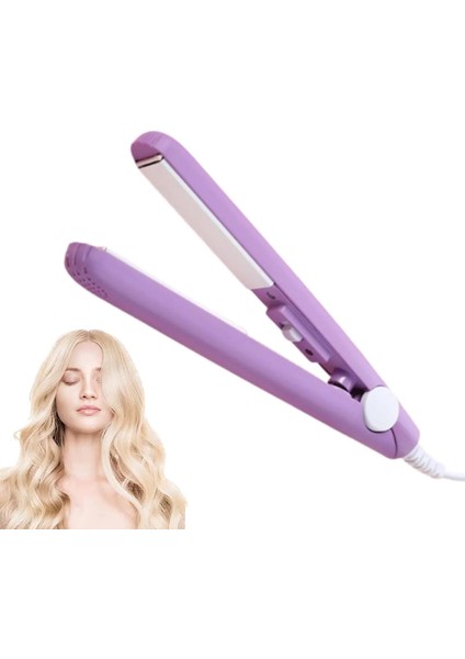 Seyahat Tipi Mini Saç Düzleştirici Seramik Uçlu Düzleştirici Egonex