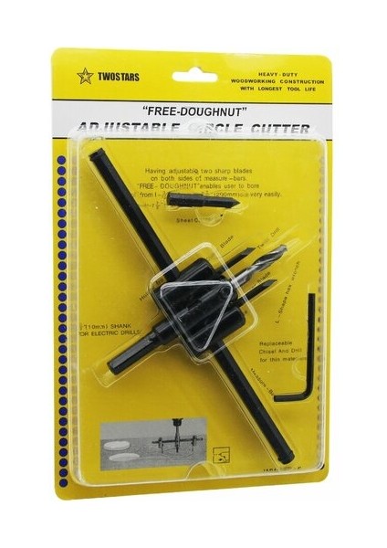 Ayarlı Alçı Panç Delme 2 Bıçak 1-3 Inç/16 30MM - 7-7 Inç/8 200MM - 1 Inç/8 3mm - 2 Inç