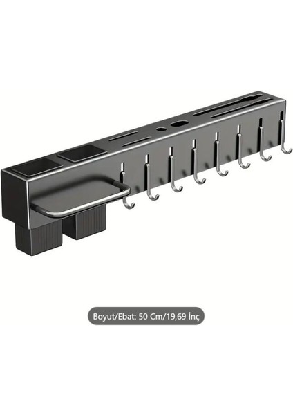 50 cm Mutfak Rafı Askılık Duvara Monte Kendinden Yapışkanlı Düzenleyici Delmeden Montaj fiyatları