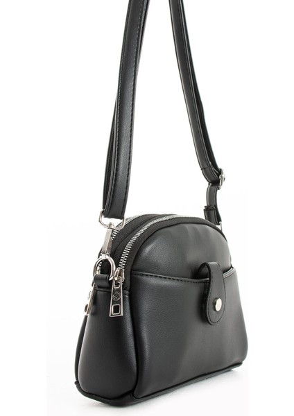 Yumuşak Deri Çok Kullanışlı Küçük Boy 4 Bölmeli Çapraz Çanta indirimleri