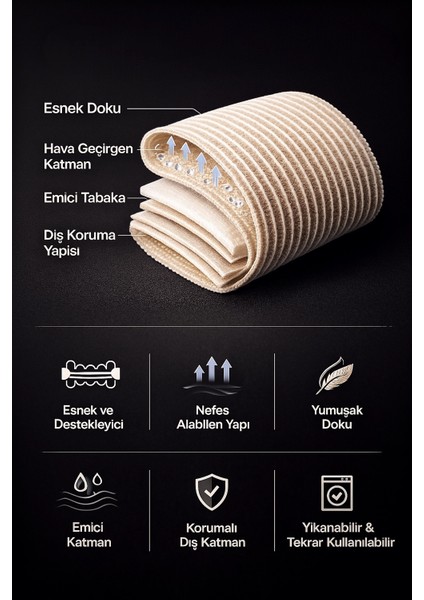 Esnek Elastik Bandaj Medikal Elastik Sargı Bezi, Sporcu Bandajı, Kompresyon Destek Sargısı modelleri