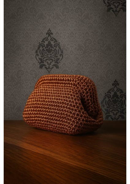 ✨ El Yapımı Işıltı Paris Örgü Portföy Çanta ✨