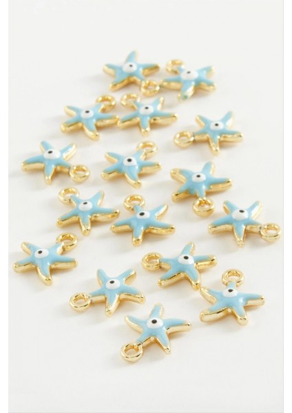 Ieg Deniz Yıldızı Tek Kulplu Mineli Bileklik ve Kolye Ucu Aparatı 1 Adet