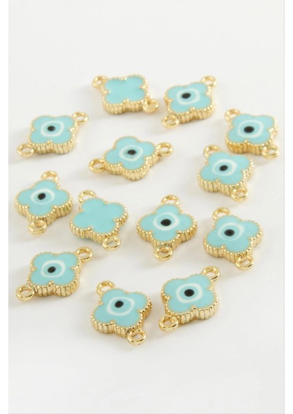 Ieg Çiçek Çift Kulplu Mineli Bileklik ve Kolye Ucu Aparatı 1 Adet