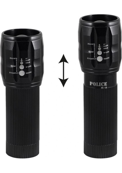 Police Pc-14 Power LED Pilli El Feneri fiyatları