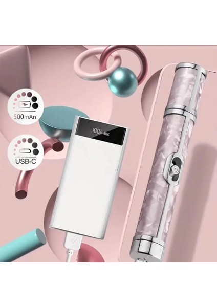 Mini Taşınabilir Tırnak Manikür Seti USB Şarjlı modelleri