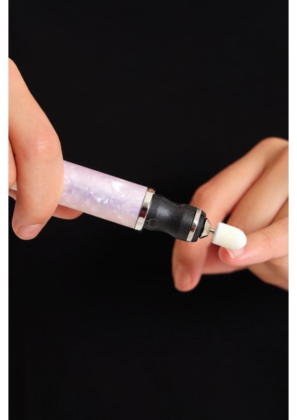 Mini Taşınabilir Tırnak Manikür Seti USB Şarjlı