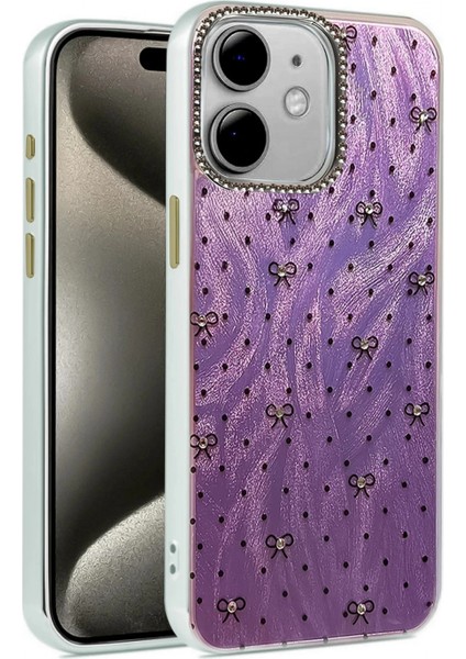 Ieg iPhone 11 Kılıf Blade Aynalı Desenli Kapak - Desen 2