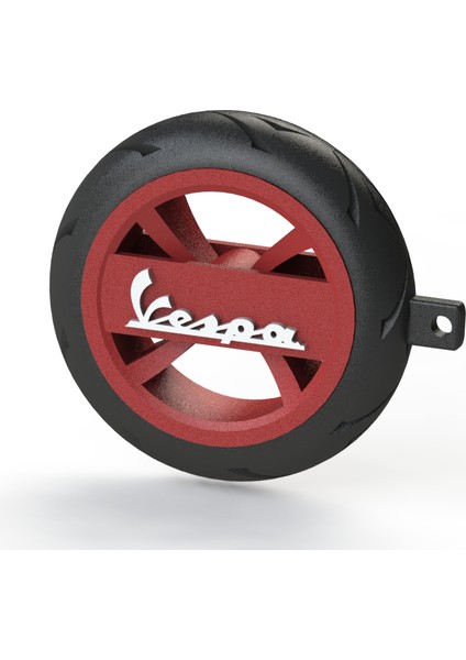 Vespa Logolu Özel Tasarım Lastik Detaylı Motosiklet Anahtarlığı fırsatları
