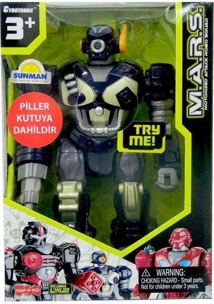 Sunman M.a.r.s. Işıklı Yürüyen Robot - S00005767 - 1 Adet Stokta Olan Gönderilir modelleri