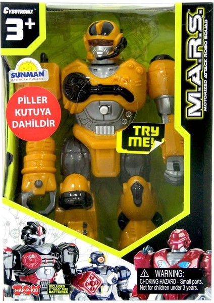 Sunman M.a.r.s. Işıklı Yürüyen Robot - S00005767 - 1 Adet Stokta Olan Gönderilir fırsatları