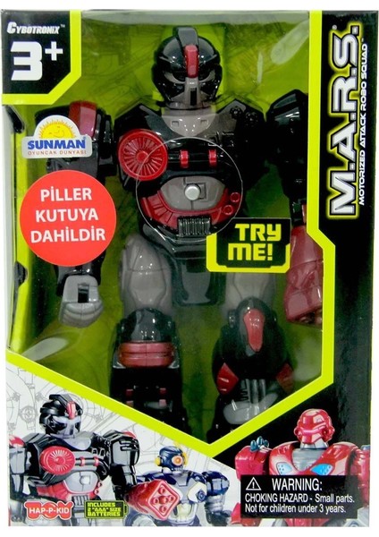 Sunman M.a.r.s. Işıklı Yürüyen Robot - S00005767 - 1 Adet Stokta Olan Gönderilir indirimleri