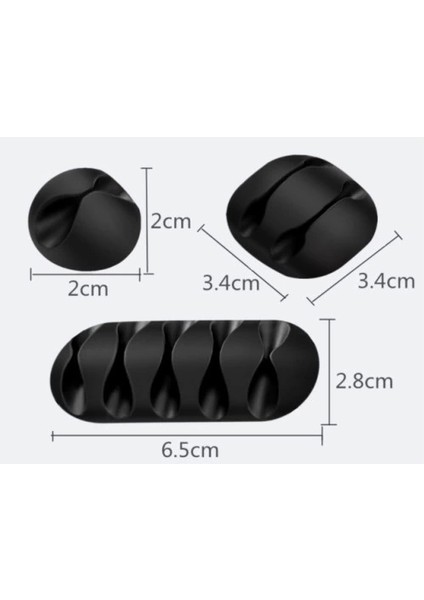 Kablo Düzenleyici Set 16 Parça modelleri