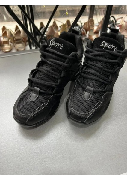 Siyah Çok Bantlı Snekers Dans Pratik Ayakkabısı fiyatları