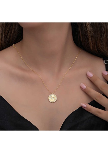 925 Ayar Gümüş Fil Motifli Şans Kadın Kolye T8331 (972972) fiyatları