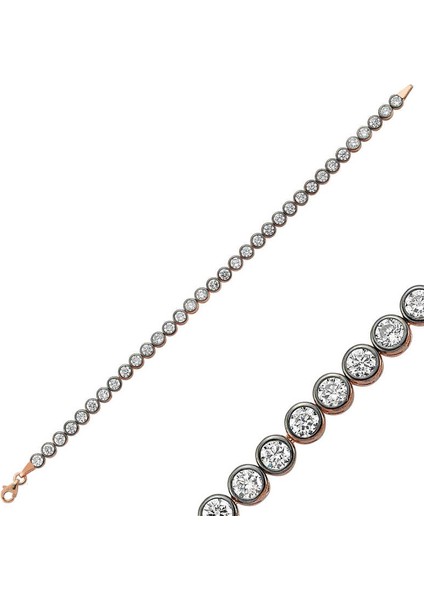 925 Ayar Gümüş Su Yolu Bileklik BR0460221 (972972)