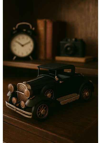 Dekoratif Siyah Metal Araba modelleri