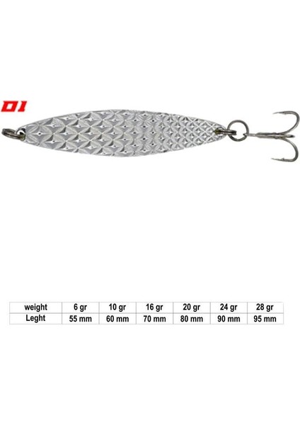 Hylaz 3d-Hologram 6gr CL01 Kaşık