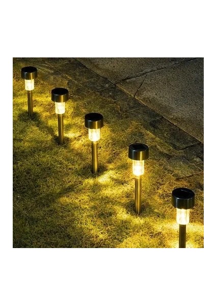 Solar Kazıklı Bahçe Lambası Seti 12 Adet (5224) fırsatları