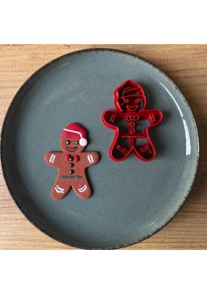 Kurabiye Adam Kurabiye Kalıbı