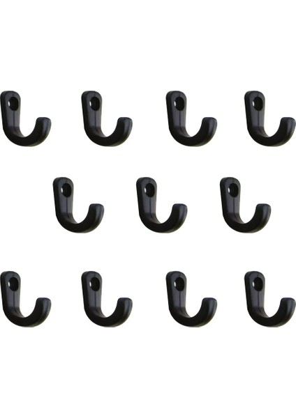 Tekli Bijuteri, Dekor Askısı - Siyah, 100 Adet, 10X18X22 mm fiyatları