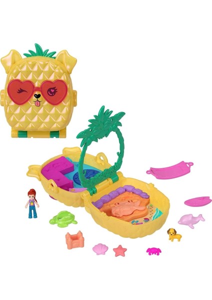 Bfs JFV00 Ananas Köpekçik Plajı Mini Oyun Seti