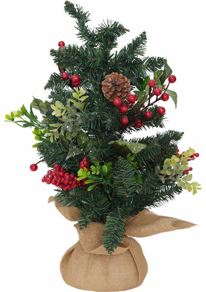 Yeşil Mini Çam Ağacı, 45 Cm, Dekoratif ve Şık Ev Süsü