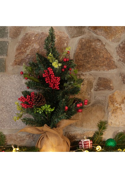 Yeşil Mini Çam Ağacı, 45 Cm, Dekoratif ve Şık Ev Süsü fiyatları