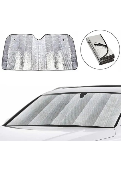 Isı ve Güneş Yansıma Önleyici Oto Ön Cam Güneşliği Opel Astra Fiat Egea Hyundai I20 Renault Megane